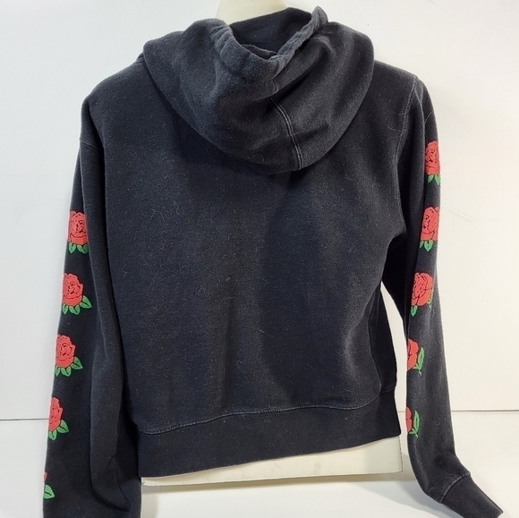 Obey Black Cropped Sweater - Picture 5 of 7